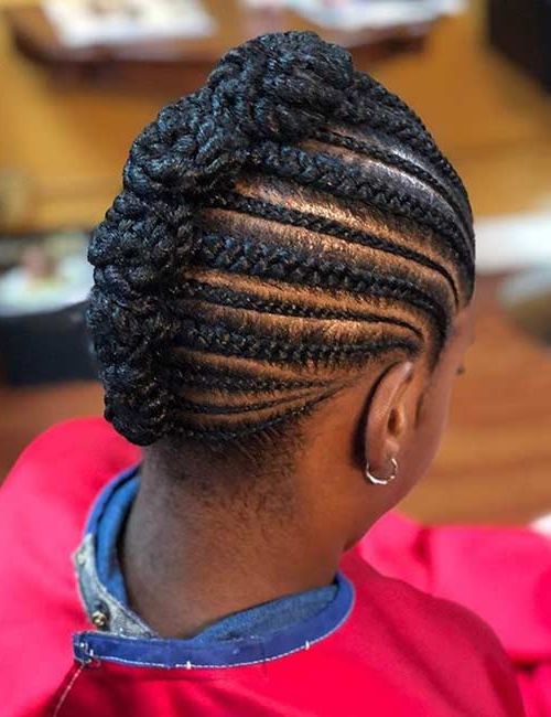 30 Edgy Braided Mohawks You Need To Check Out Within Full Braided Mohawk Hairstyles (Photo 14 of 25)
