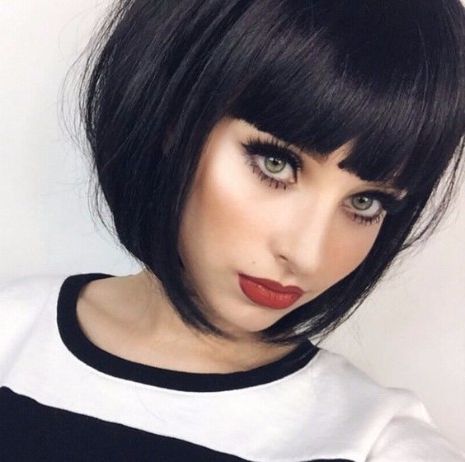 30 Haircuts For Women With Bangs – Hairstyle On Point For Classy Bob Haircuts With Bangs (View 8 of 25)