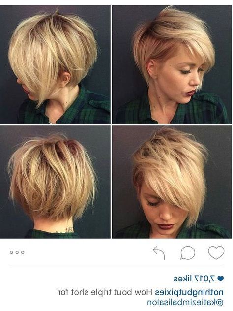 30 Stylish Short Hairstyles For Girls And Women: Curly, Wavy With Regard To Short Asymmetric Bob Hairstyles With Textured Curls (View 4 of 25)