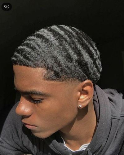 30 Waves Haircut Ideas For Black Men For Impeccable Style With Regard To Simple Loose Black Waves Hairstyles (Photo 8 of 25)
