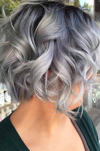 33 Short Grey Hair Cuts And Styles | Lovehairstyles Throughout Silver Short Bob Haircuts (View 16 of 25)