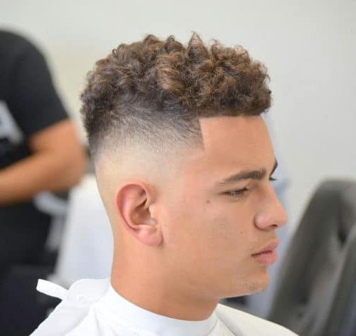 34 Best Men's Hairstyles For Curly Hair (trending In 2019) Inside Mohawk Haircuts On Curls With Parting (View 9 of 25)