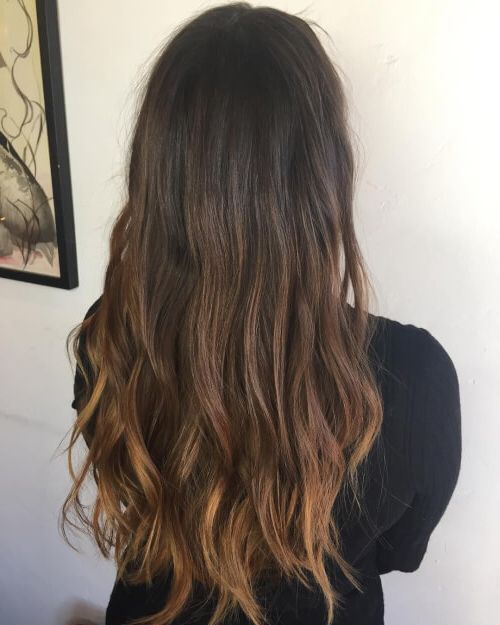 37 Hottest Ombré Hair Color Ideas Of 2019 With Black To Light Brown Ombre Waves Hairstyles (Photo 18 of 25)