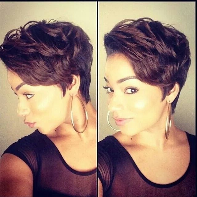 40+ Chic Short Haircuts: Popular Short Hairstyles For 2020 Pertaining To Chic And Elegant Pixie Haircuts (View 22 of 25)