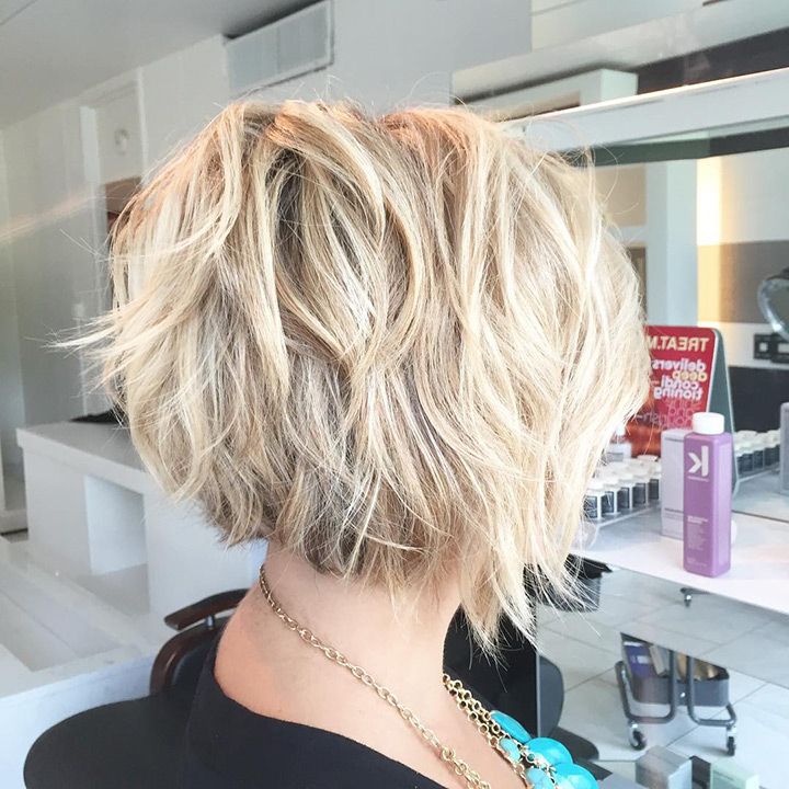 40 Choppy Bob Hairstyles 2020: Best Bob Haircuts For Short With Regard To Very Short Stacked Bob Hairstyles With Messy Finish (Photo 17 of 25)