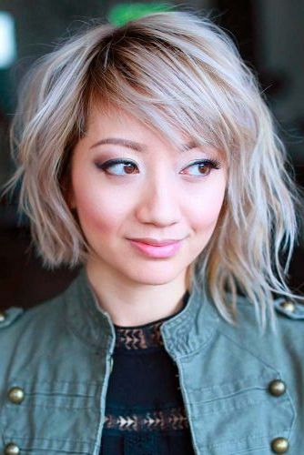 40 Sexy Asymmetrical Bob Haircuts | Lovehairstyles Regarding Pink Asymmetrical A Line Bob Hairstyles (View 20 of 25)