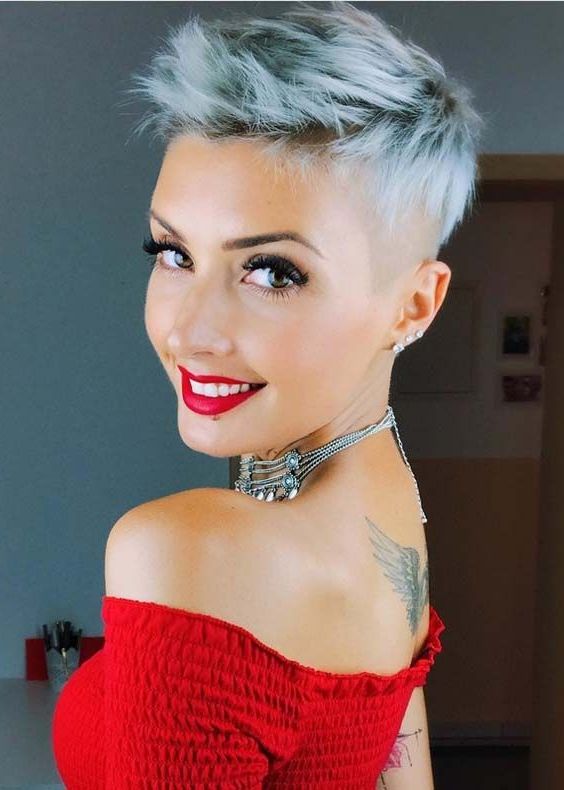 45 Elegant Short Pixie Haircuts 2018 For Women | Casual Chic Regarding Chic And Elegant Pixie Haircuts (Photo 1 of 25)