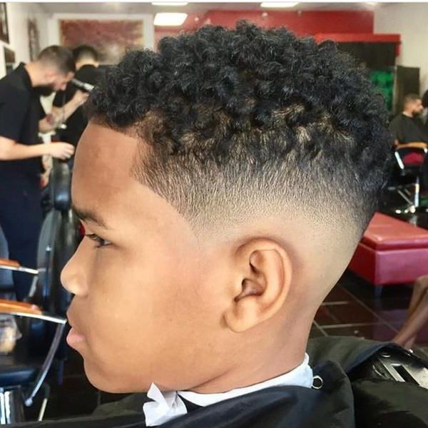 46 Edgy Kids Mohawk Ideas That They Will Love With Sharp And Clean Curly Mohawk Haircuts (Photo 6 of 25)