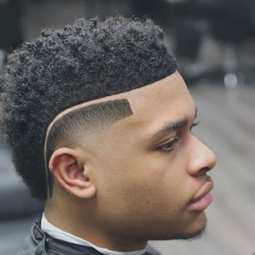 50 Best Haircuts For Black Men: Cool Black Guy Hairstyles Intended For Sharp Cut Mohawk Hairstyles (Photo 24 of 25)