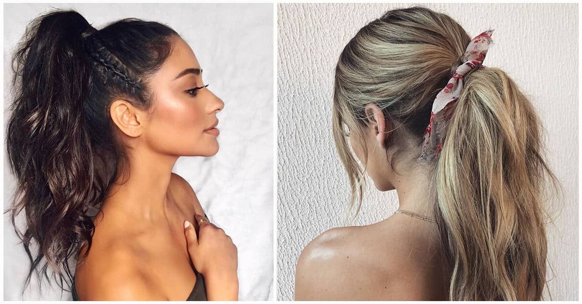 50 Best Ponytail Hairstyles To Update Your Updo In 2019 With High Long Ponytail Hairstyles With Hair Wrap (Photo 6 of 25)