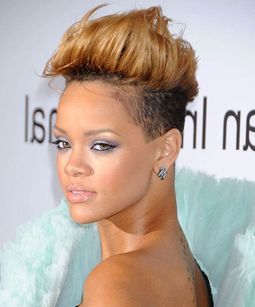 50 Mohawk Hairstyles For Black Women | Stayglam Inside Alicia Keys Glamorous Mohawk Hairstyles (Photo 6 of 25)