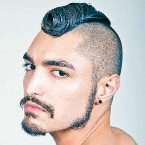 50 Outgoing Mohawk Haircut Ideas For That Extra Look For Shaved And Colored Mohawk Haircuts (Photo 10 of 25)