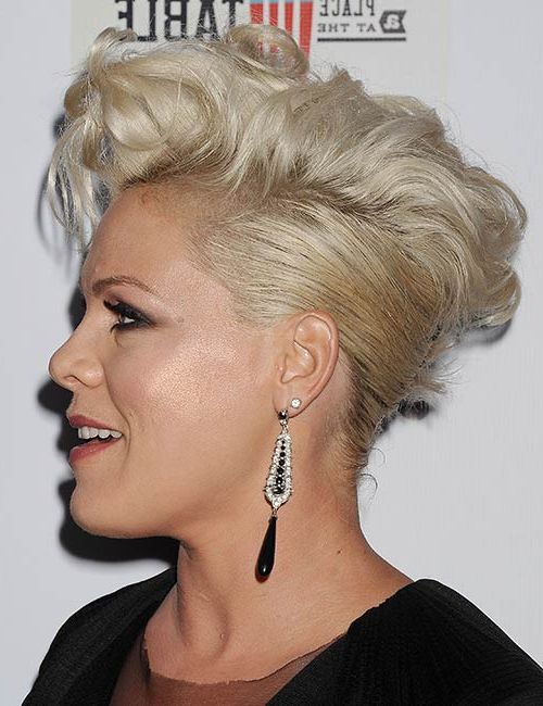 50 Sassy Short Punk Hairstyles Throughout Victory Roll Mohawk Hairstyles (Photo 11 of 25)
