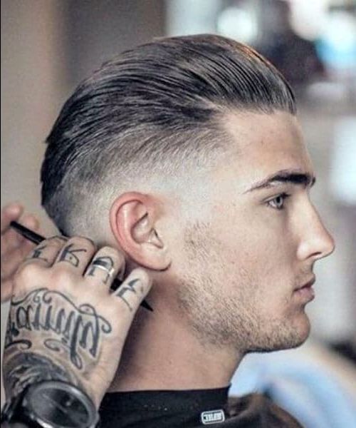 50 Slick Back Haircut Ideas For Smooth And Refined Men For Long Hairstyles With Slicked Back Top (Photo 16 of 25)
