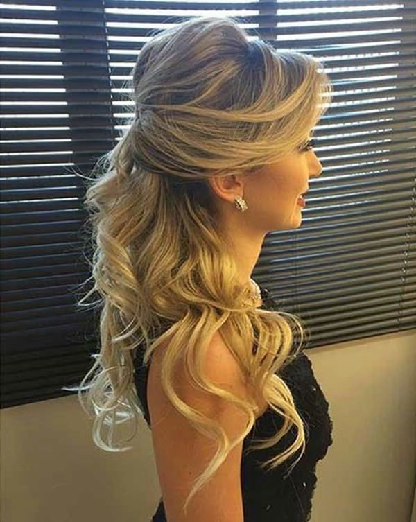 53 Quinceanera Hairstyles For Your Special Day – Style Easily Throughout Side Hairstyles With Puff And Curls (Photo 11 of 25)