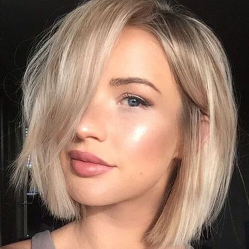 55 Alluring Ways To Sport Short Haircuts With Thick Hair For Voluminous Short Bob Haircuts (View 21 of 25)