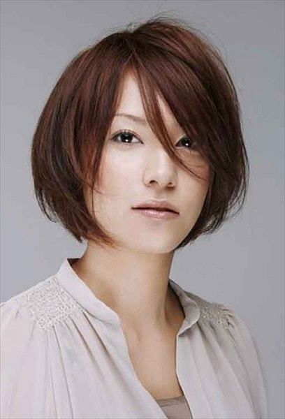 60 Incredible Short Hairstyles For Asian Women (november. 2019) Intended For Medium Length Bob Asian Hairstyles With Long Bangs (Photo 4 of 25)
