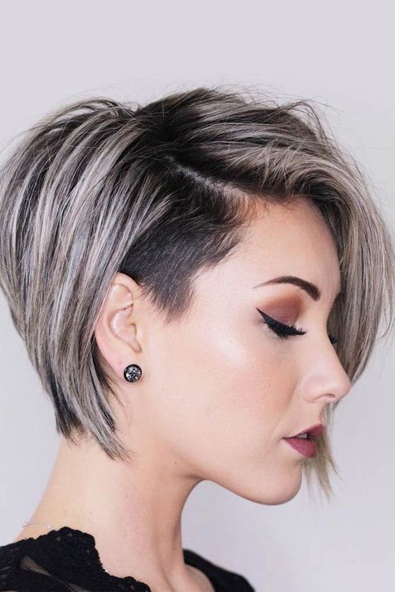 60 Shaved Hairstyles For Women | Short Hair With Layers Inside Modern And Edgy Hairstyles (Photo 18 of 25)