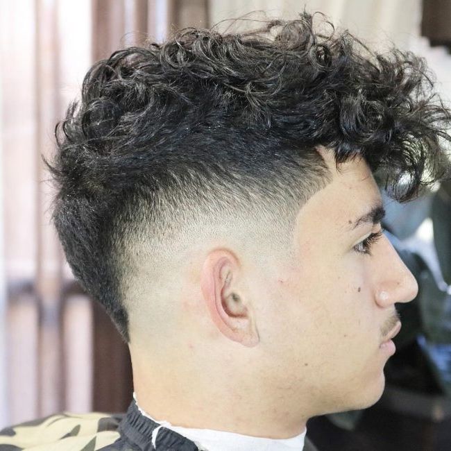 60 Stunning Curly Mohawk Designs – [2019 Bad Boy Style] In Long Luscious Mohawk Haircuts For Curly Hair (Photo 8 of 25)