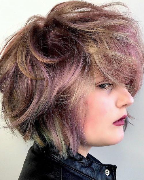 66 Flattering Short Hairstyles For Thick Hair (2019 Pics) In Edgy Red Hairstyles (Photo 17 of 25)
