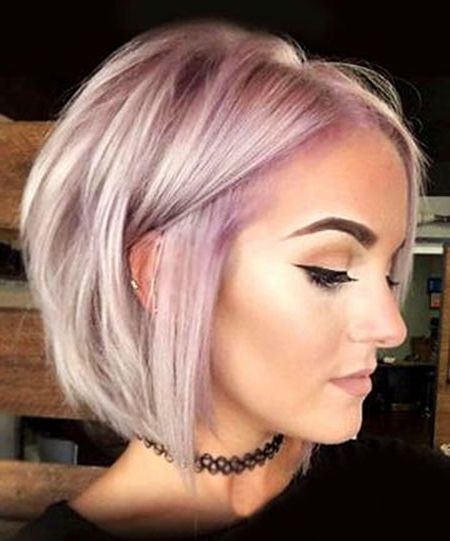 78 Latest Short Bob Hairstyle Ideas For Pink Bob Haircuts (Photo 25 of 25)