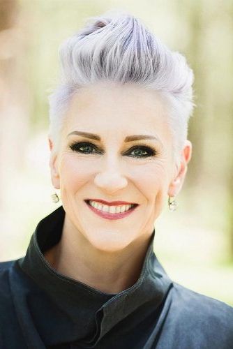 80+ Hot Hairstyles For Women Over 50 | Lovehairstyles Within Classic Blonde Mohawk Hairstyles For Women (View 25 of 25)