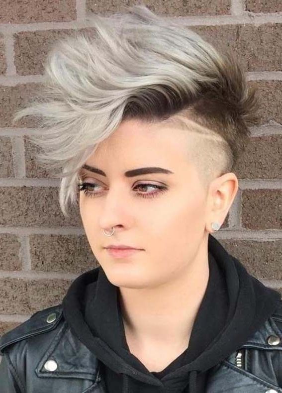 9 Modern Short Hairstyles For Thick Hair In 2019 | Undercut For Modern And Edgy Hairstyles (Photo 1 of 25)