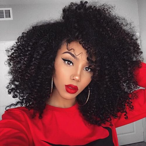 Afro Textured Hair Bonanza: 50 Absolutely Gorgeous Natural With Long Luscious Mohawk Haircuts For Curly Hair (View 22 of 25)