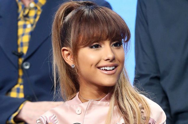 Ariana Grande's Hairstylist On Creating Her Ponytail | Billboard In Tight High Ponytail Hairstyles With Fringes (Photo 21 of 25)