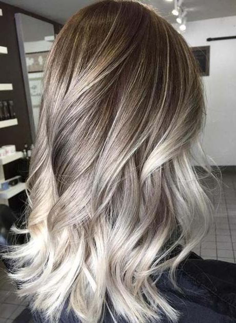 Ash Blonde Ombre Balayage Hairstyles 2018 | Ideas For Fashion For Ash Bronde Ombre Hairstyles (View 8 of 25)