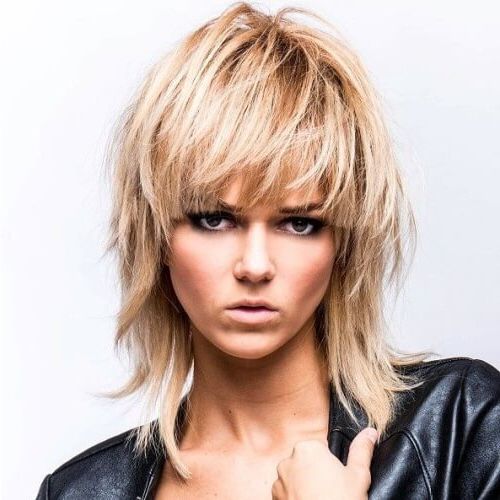 Be Funky, Go For A Shag Haircut: 50 Ideas For You! | Hair Throughout Choppy Haircuts With Wispy Bangs (View 14 of 25)