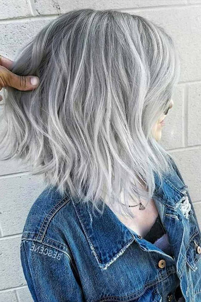 Best Hairstyles & Haircuts For Women In 2017 / 2018 : Short Intended For Silver Short Bob Haircuts (View 7 of 25)