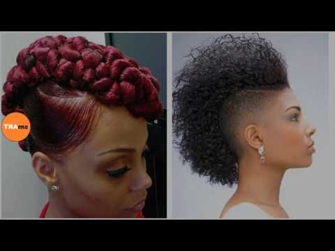 Black Girl Mohawk Hairstyles – Most Gorgeous Mohawk Intended For Afro Mohawk Hairstyles For Women (View 9 of 25)
