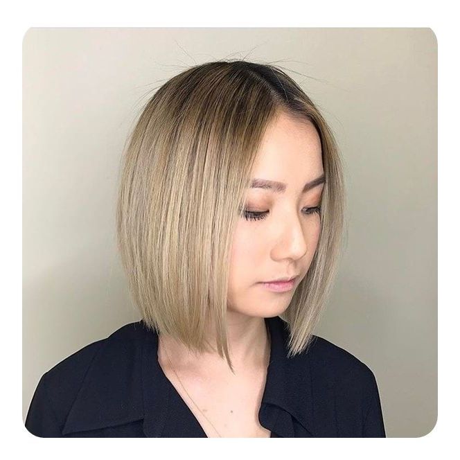 Blunt Cut Bob – Rock Your Edge With 100+ Haircuts To Choose From Intended For Blonde Blunt Haircuts Bob With Bangs (View 25 of 25)
