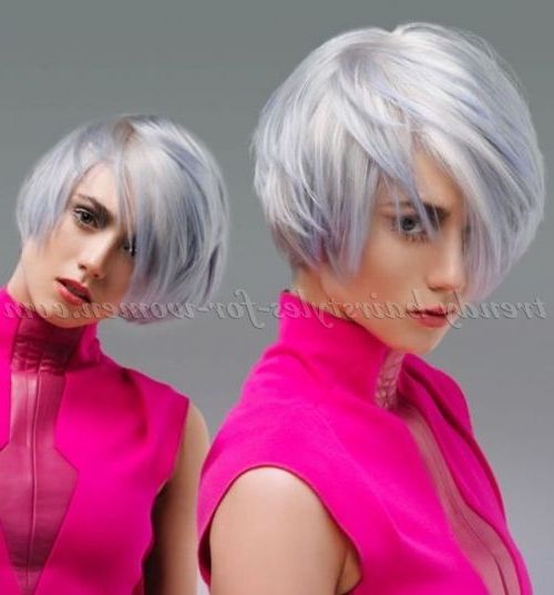 Bob Hairstyles | Page 202 Of 295 | Trendy Hairstyles For Women Inside Silver Short Bob Haircuts (View 23 of 25)
