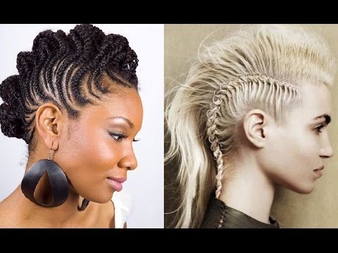 Braided Mohawk Hairstyles For Braided Mohawk Hairstyles With Curls (View 22 of 25)