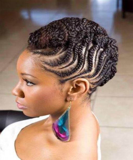 Braided Mohawk Hairstyles In Center Braid Mohawk Hairstyles (Photo 4 of 25)