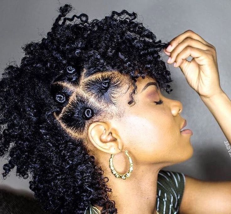 Curly Hair Mohawk In Braided Mohawk Hairstyles With Curls (View 20 of 25)