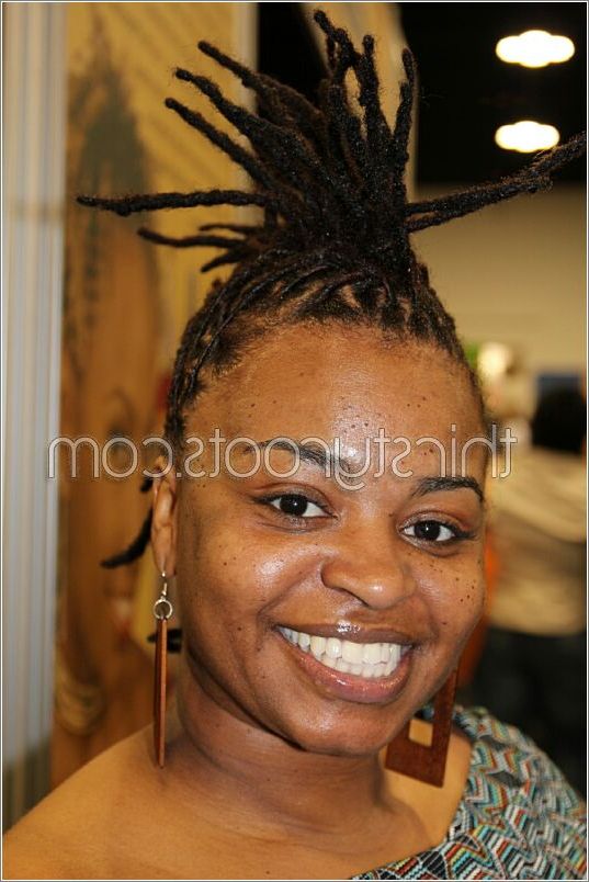 Dreadlocks Mohawk Pertaining To Dreadlocked Mohawk Hairstyles For Women (Photo 9 of 25)