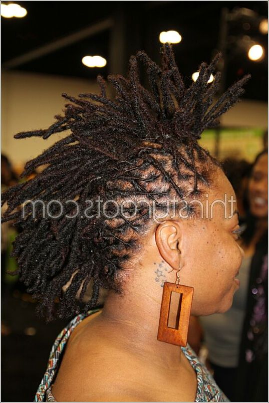 Dreadlocks Mohawk With Regard To Dreadlocked Mohawk Hairstyles For Women (Photo 8 of 25)
