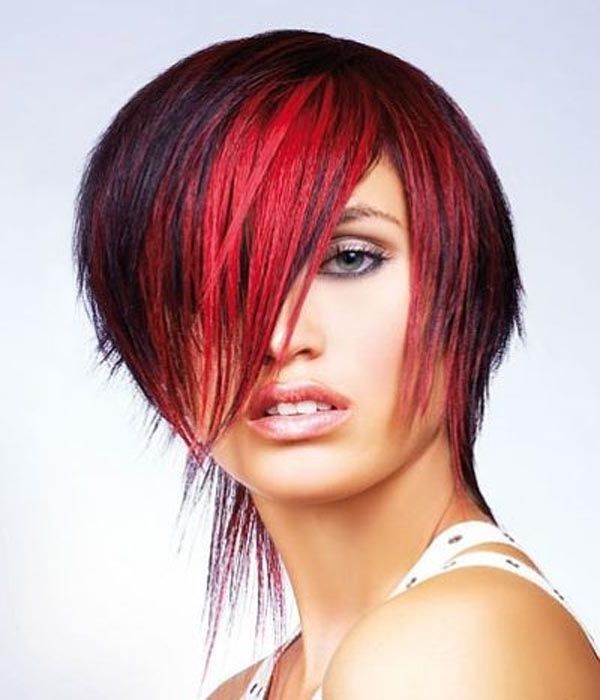 Edgy Red Hairstyle | It's All About The Hair.. | Hair Intended For Edgy Red Hairstyles (Photo 3 of 25)