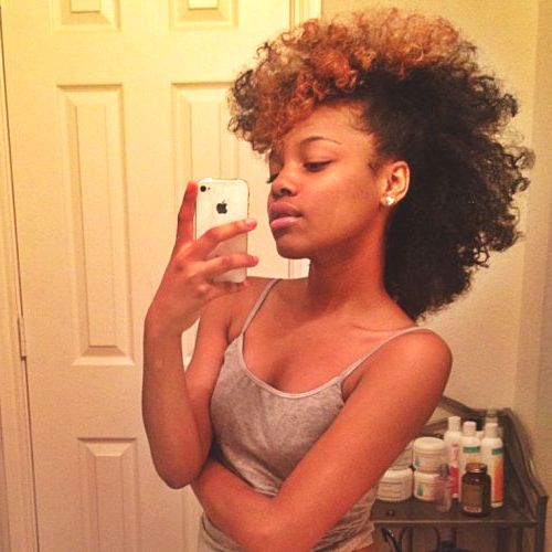 Fashion And Lifestyle : Natural Curly Mohawk Hairstyles Throughout Curly Red Mohawk Hairstyles (Photo 24 of 25)