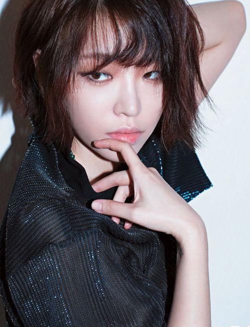Fashion Face Model Makeup Lips Kpop Korean Fashion Kfashion In Eye Covering Bangs Asian Hairstyles (Photo 7 of 25)