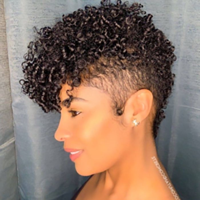 Going For The Big Chop? 15 Short Natural Haircuts To Show Inside Asymmetrical Chop Mohawk  Haircuts (View 8 of 25)