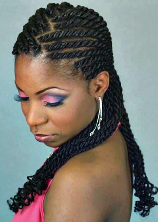 Haircuts For Women: Braids For Black Women Cornrow Natural With Regard To Faux Mohawk Hairstyles With Natural Tresses (View 13 of 25)