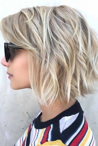 How To Choose The Right Layered Haircuts | Lovehairstyles Inside Volumized Curly Bob Hairstyles With Side Swept Bangs (View 17 of 25)