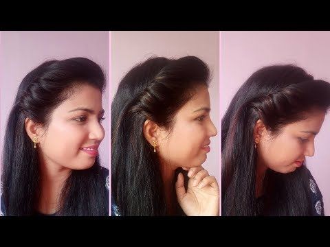 How To Make Perfect Side Puff//1 Min Easy Side Puff Hairstyle//side Puff  Tutorial Regarding Side Hairstyles With Puff And Curls (View 18 of 25)