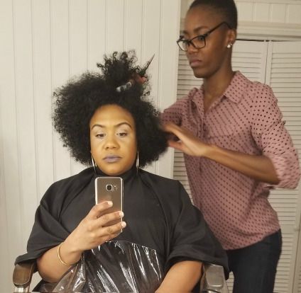 I Wish I'd Known About Devacurl Before My Big Chop | Madamenoire With Asymmetrical Chop Mohawk  Haircuts (View 23 of 25)