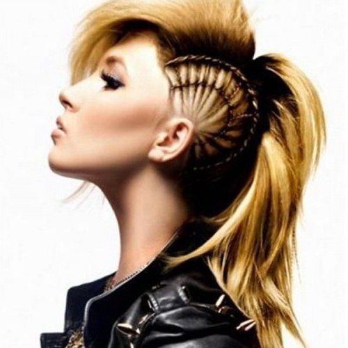 Featured Photo of  Best 25+ of Rocker Girl Mohawk Hairstyles