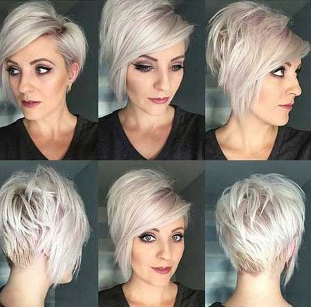 Latest Platinum Blonde Short Hair Pics You Should See Inside Short Platinum Blonde Bob Hairstyles (View 9 of 25)